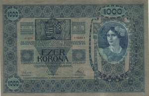 1000 Kronen ND auf 1902